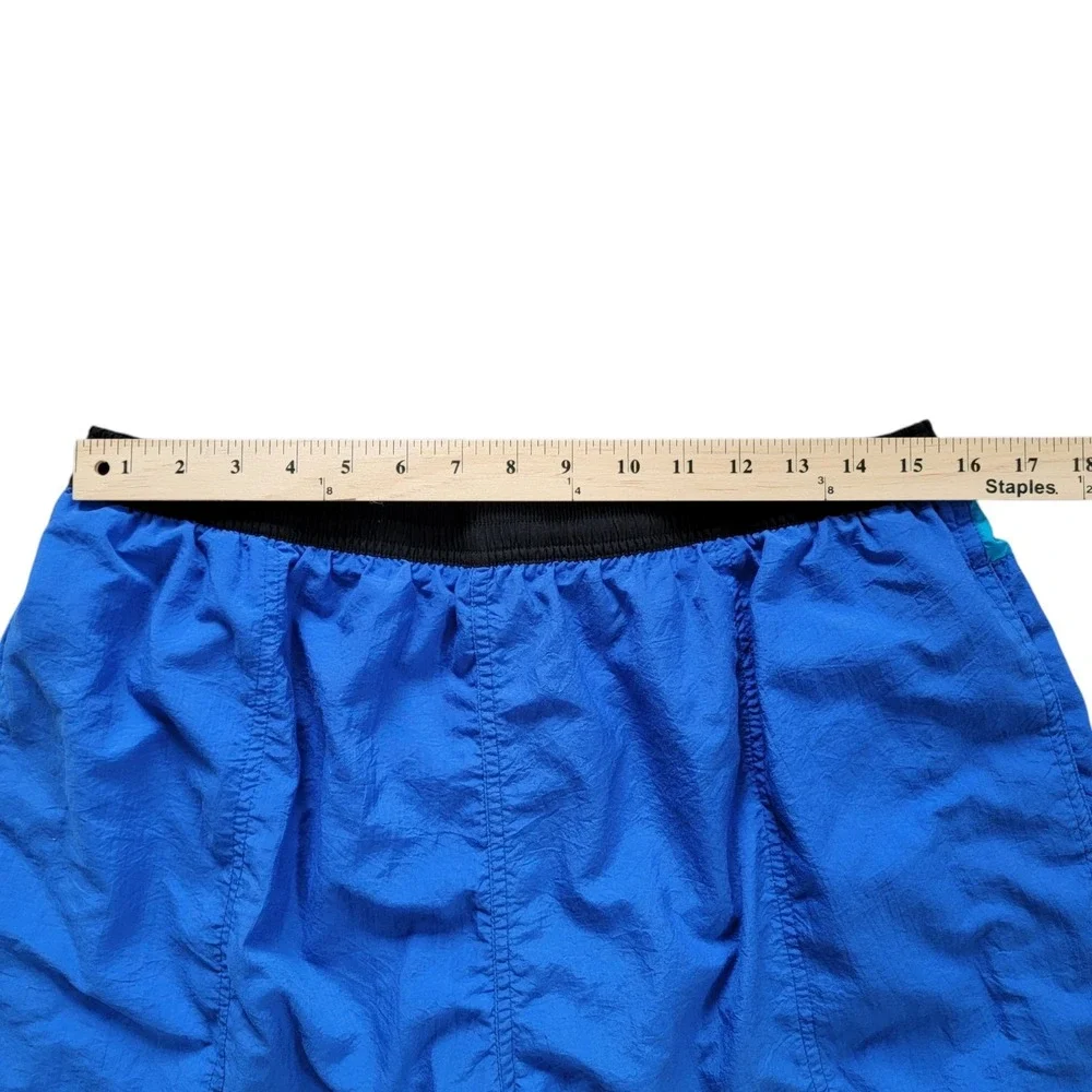 Vintage TYR Swim Trunks‎ Mens XL 90s Blue Teal Mesh Lined 5.5